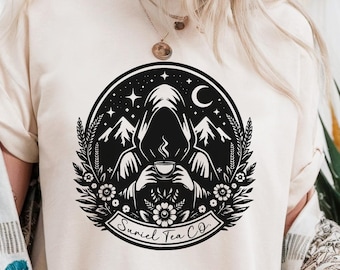 Suriel Tea Shirt Acotar Shirt, A Court Of Thorns and Roses Shirt, Book Lover Gift, SJM Merch, Bookish Tee, Velaris, Acotar Gifts, Valkyrie