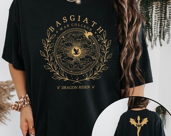 Booktok Dragon Fourth Wing unisex tee Reading shirt pin bookish gift dark romance t shirt for her Bookstagram dark romance lovers