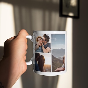 Tasse Personnalisée, Tasse Photo Personnalisé, Mug photo personnalisé, Mug personnalisé, Photo mug, Photo souvenir - Cadeau Saint Valentin