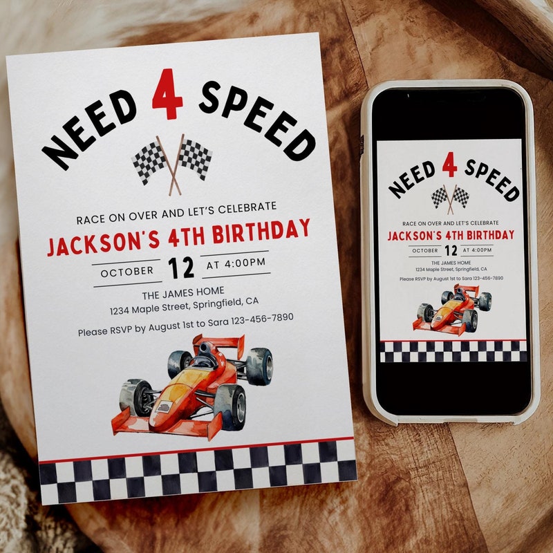 Need 4 Speed Birthday Signs Etsy UK