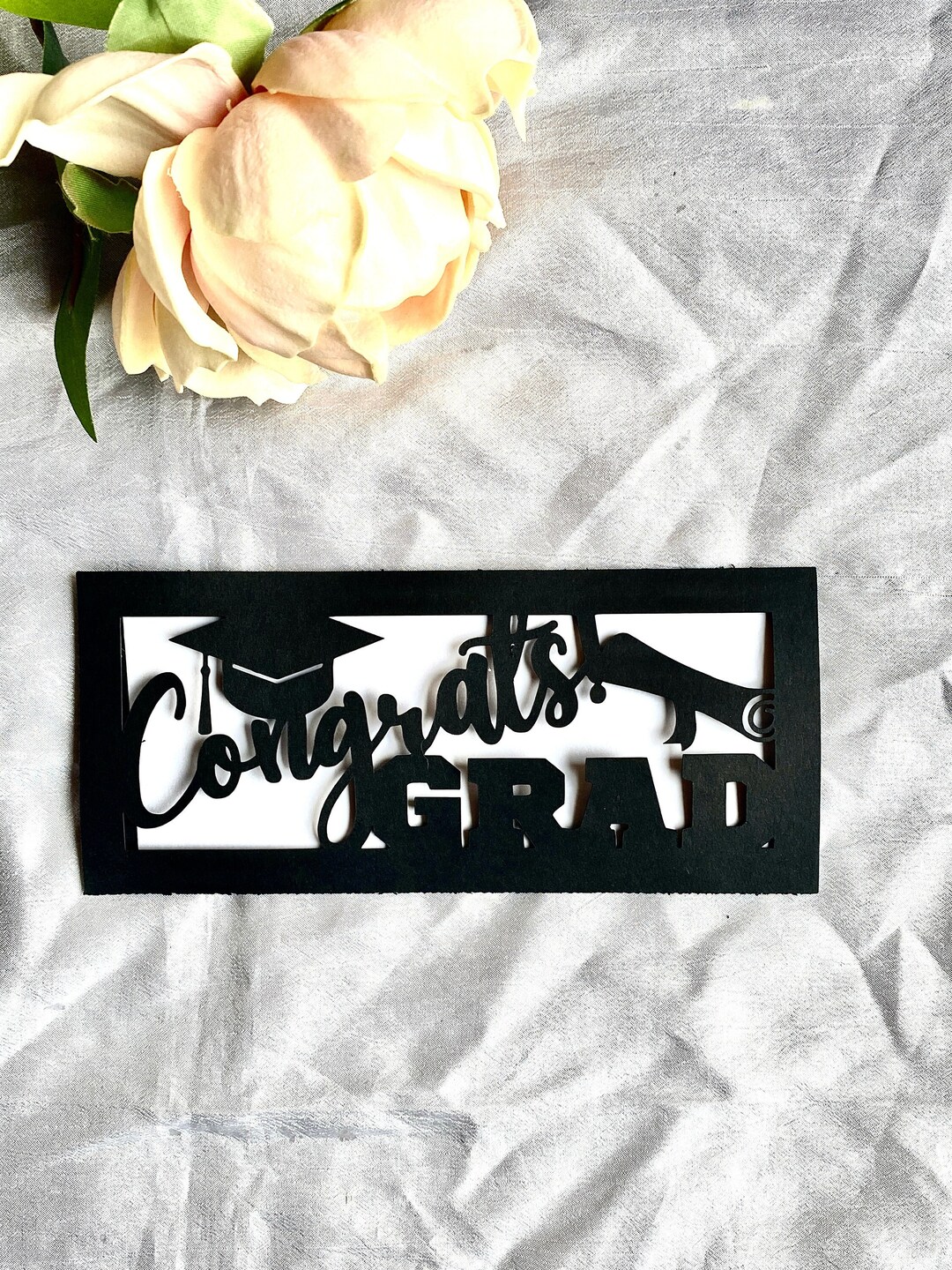 Graduation Cash Card SVG Class of 2024 Template, Money Holder SVG ...