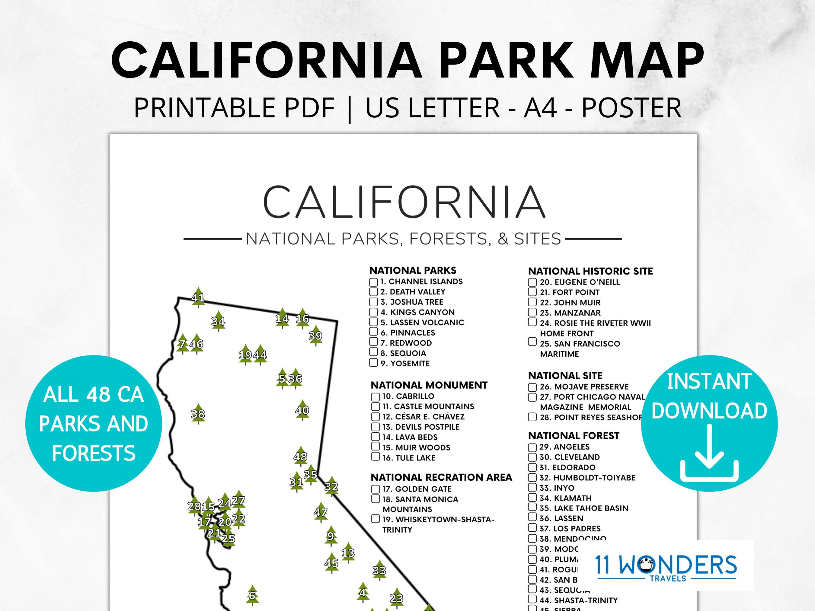 CA National Park and National Forest - Il Fullxfull.4206851679 G9v9 