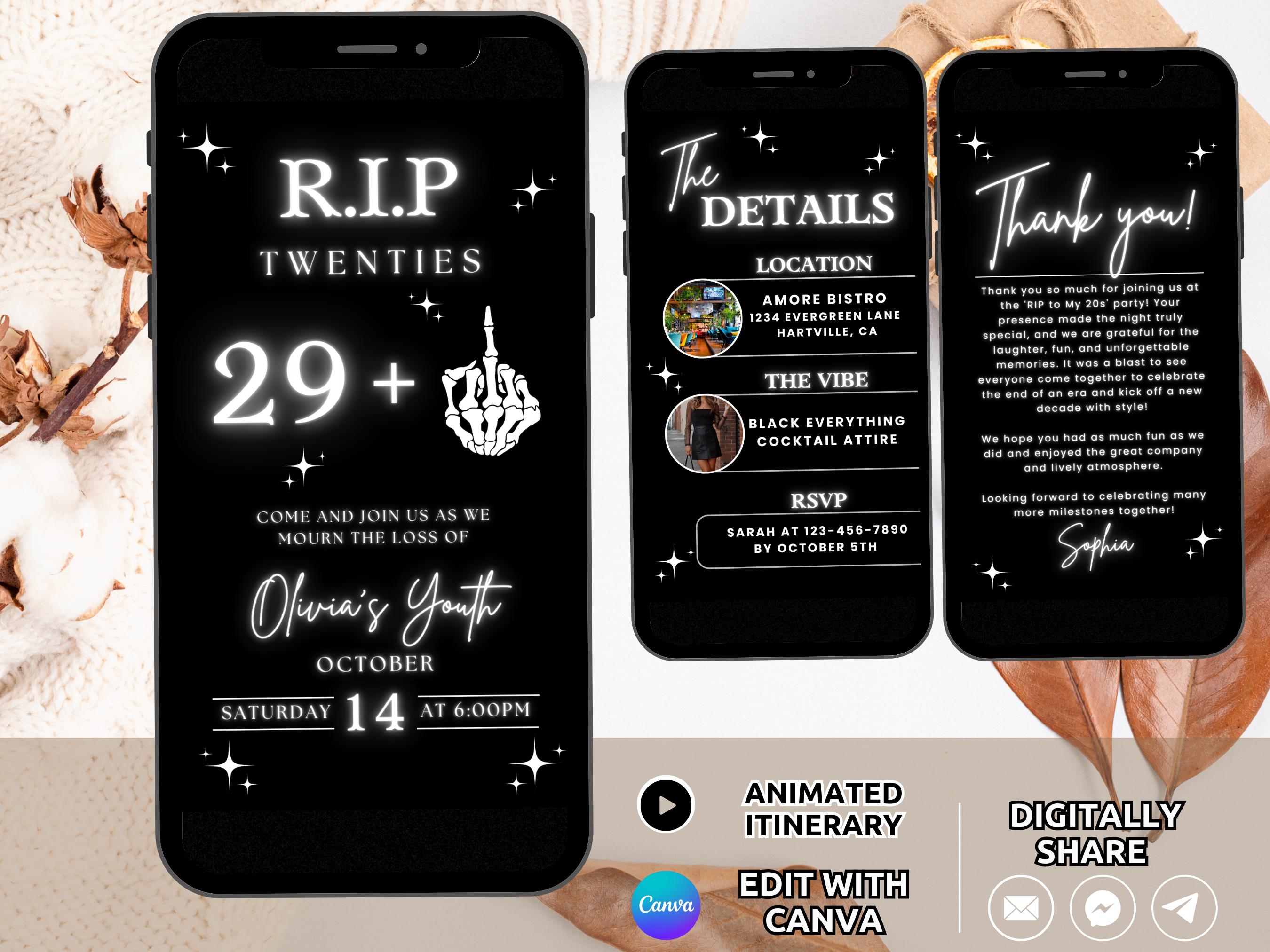 Death Announcement - Etsy Death Announcement - Etsy