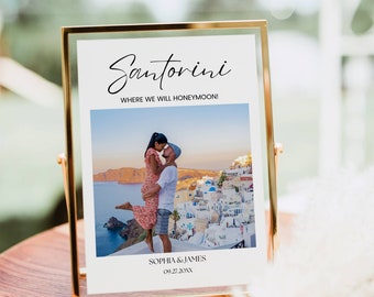 Reise-Thema Foto Tischschild Bundle, Ziel Hochzeit Tischnummern, Jubiläum Foto Tischnummern Hochzeit im Ausland Tischnamen bearbeitbar