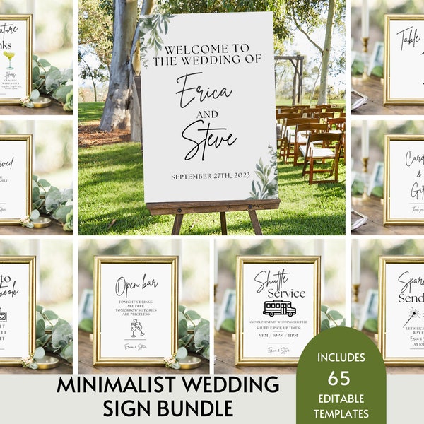 Wedding Signs Printable - Etsy