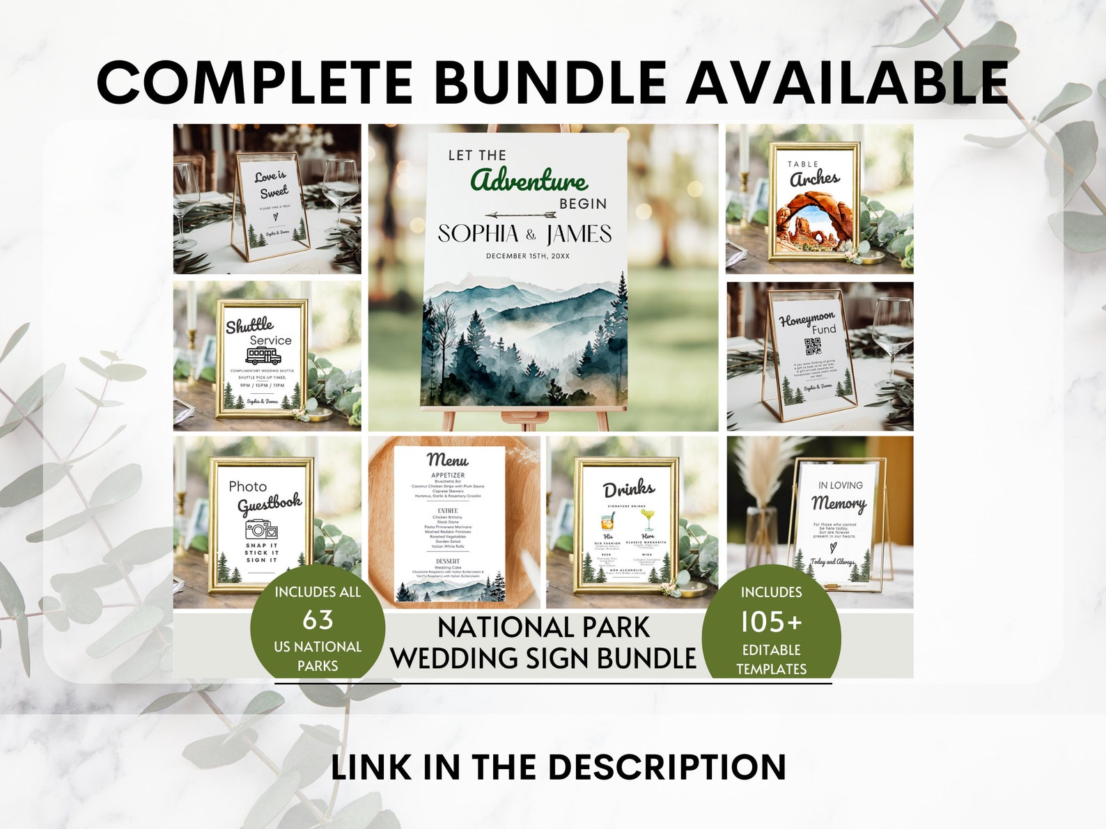 Travel Theme Photo Table Numbers Bundle, Destination Wedding Table ...