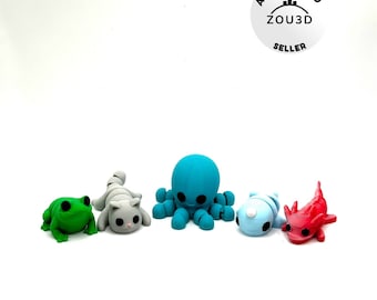 Articulating Mini Animal Figures 5 pack