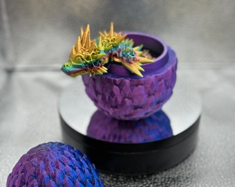 Baby dragons, dragon egg, fully articulating, fidget toy