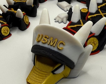 USMC Dragon – Item colecionável totalmente articulado com estojo para munição