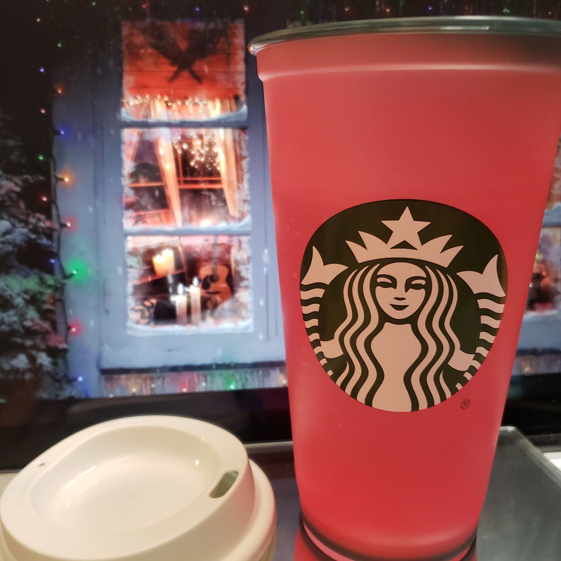 Starbucks Color Changing Hot Cup Starbucks Holiday Cup Etsy