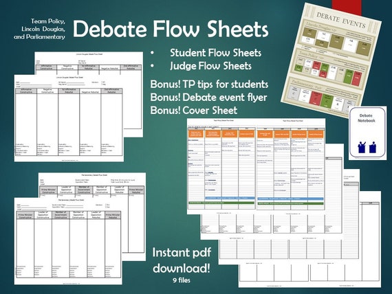 debate-flow-sheets-team-policy-lincoln-douglas-parli-etsy