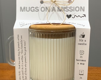 Mugs on a Mission (all natural non-toxic candle + mug)