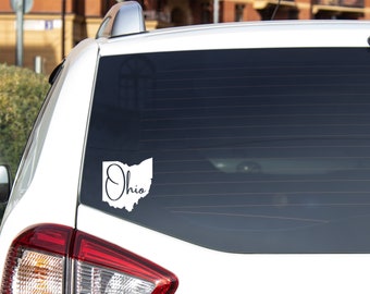 Ohio State Vinyl Decal - Various colors available