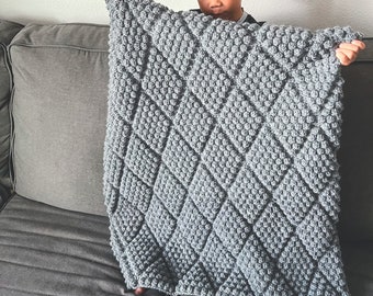 Crochet Diamond Blanket