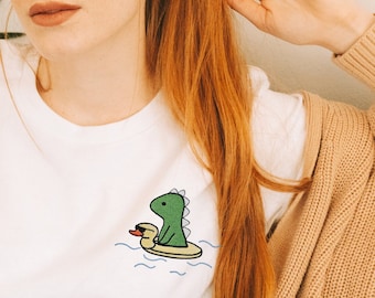 Dinosaur T-shirt dino fan shirt gift for dinosaur lover tshirt with dinosaur funny dinosaur t shirt funny dinosaurs gift for her