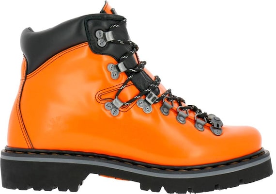 Zapatos Naranjas Botas Alternativas Mujer Botas de Cuero Art | Etsy España