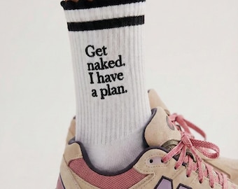 Custom embroidered socks custom Anniversary personalized gift personalize gift for Valentines day custom crew white sokcs Lovers gift