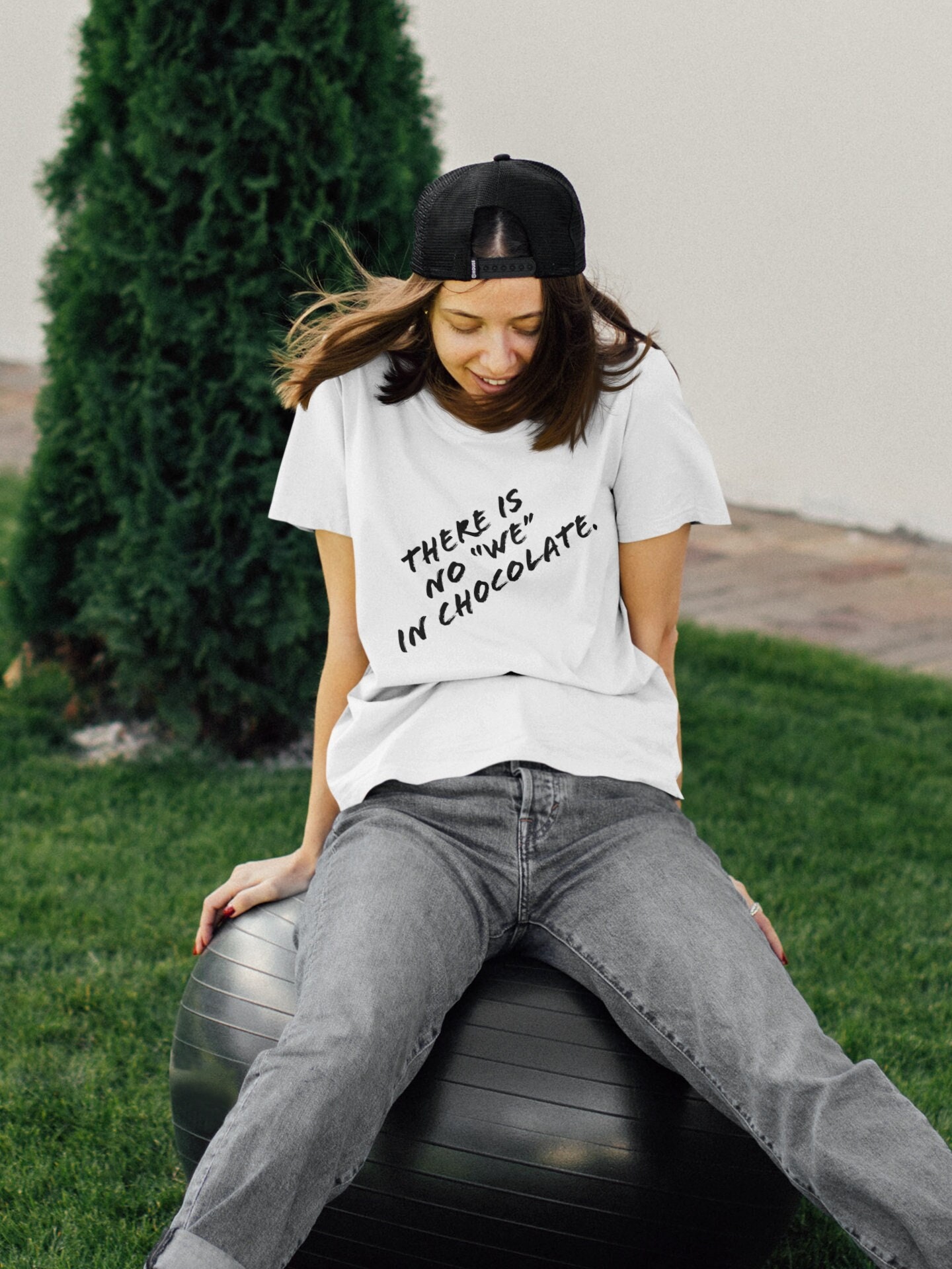 There is No We in Chocolate Organic T-shirt Ethical Made - Etsy Sweden