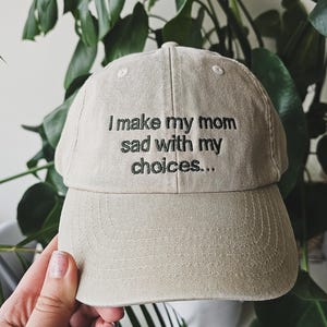 Gorra vintage personalizada Gorra vintage personalizada Gorra de papá unisex bordada Gorra de regalo personalizada para ella Regalo personalizado para él Gorra de papá lavada