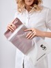 Eco friendly compostable transparent clothing bag, 100 units pack, size  255mm X 325 mm, zero waste, sustainable packaging 