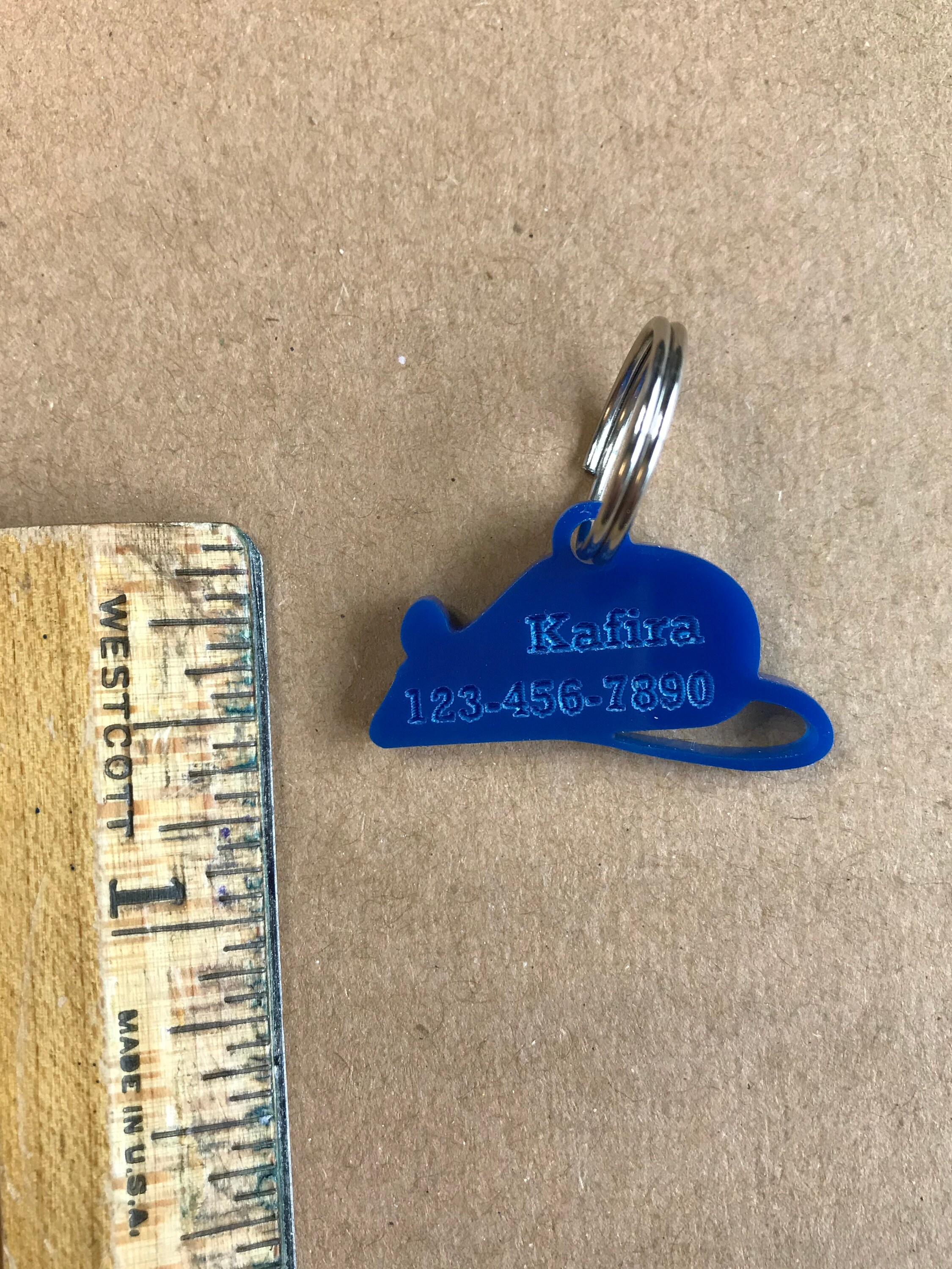 Mouse Cat Tag Custom Cat Tag Cat Collar Tag Cute Pet Tag Etsy UK