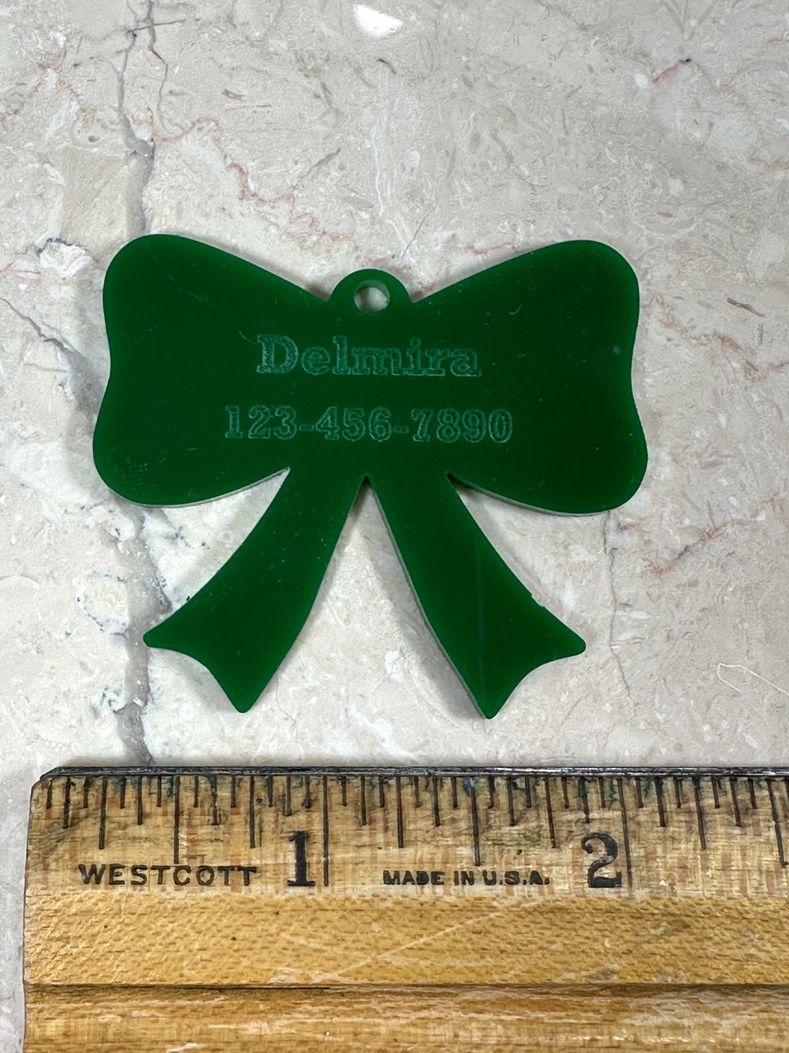 Dog Ribbon Name Tags Holiday Dog Tag Ribbon Name Tags Dog - Etsy