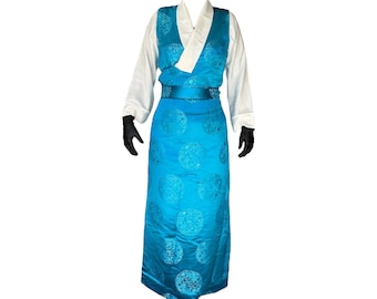 Tibetan Women's Traditional Dress Shirt, Dress and Apron