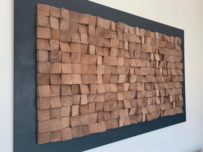 Wandbild Holz 3d