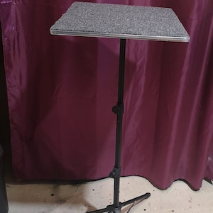Deluxe Magician Table 14&quot; x14&quot; x 1/2&quot; with chrome trim