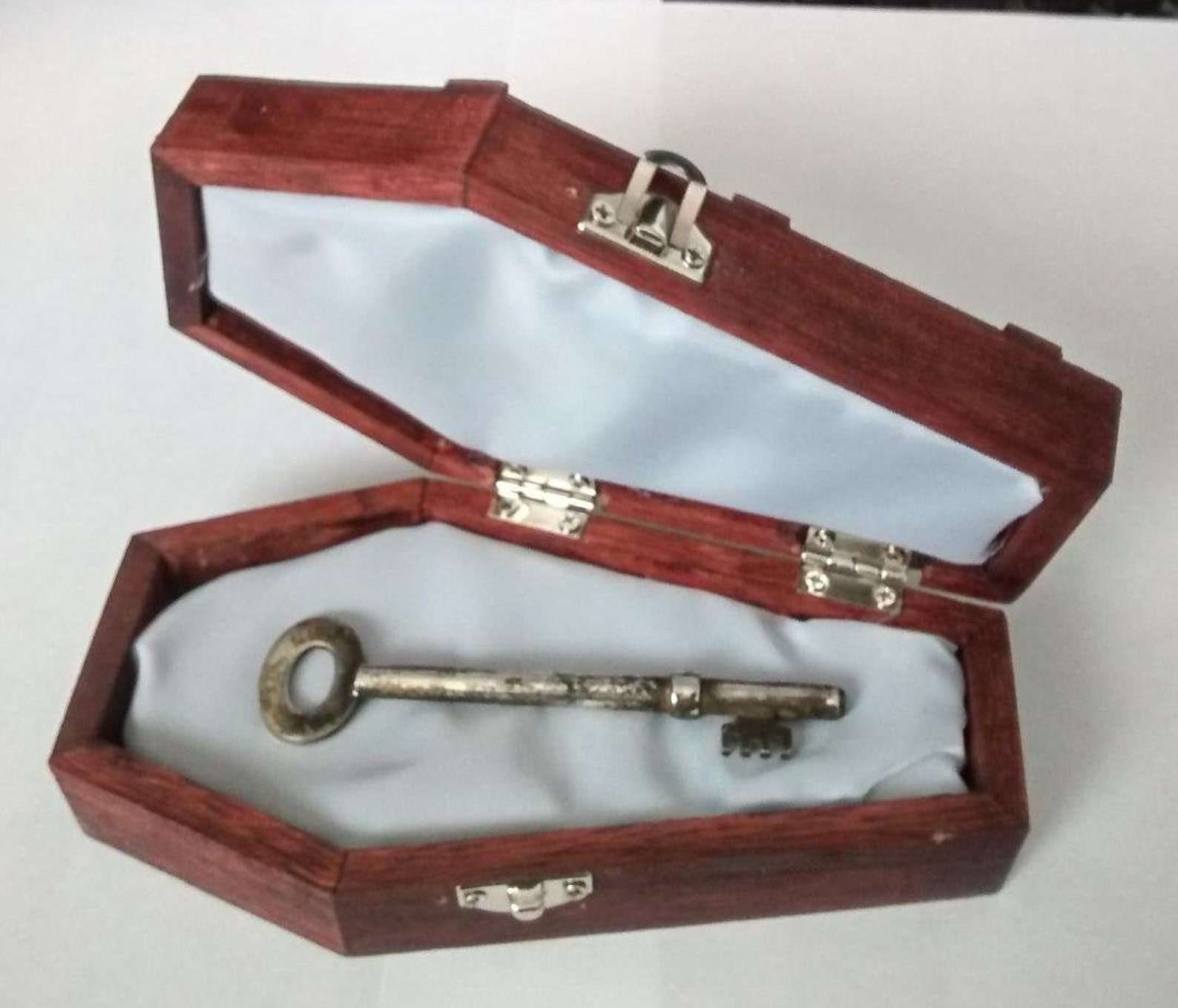 HAUNTED GHOST KEY in coffin. Key will move in your hand Etsy
