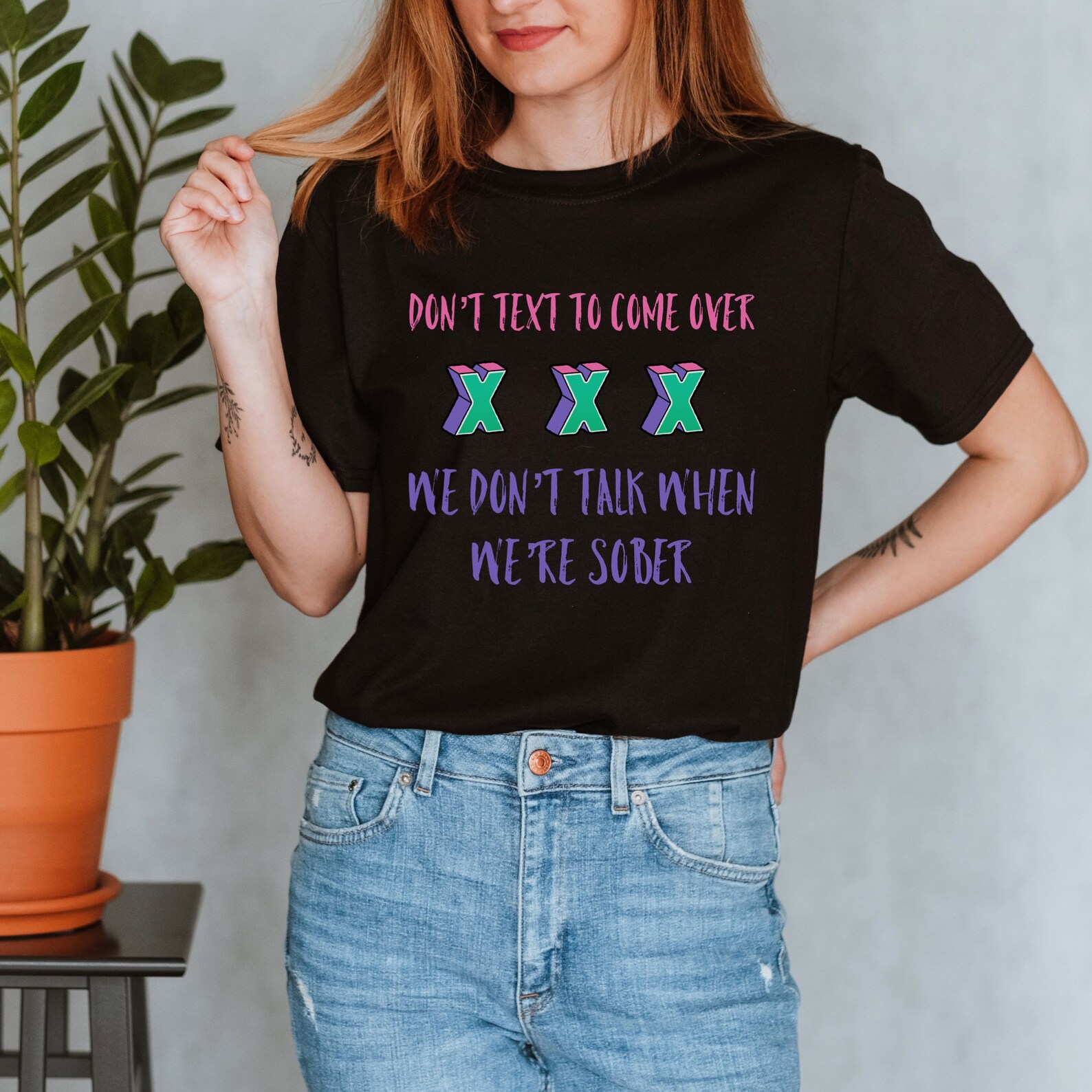 Feminist Women's Shirt Feminism Gift Shirt Dont Text To Etsy
