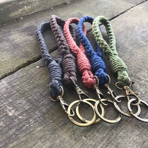 Braided Cotton Wristlet