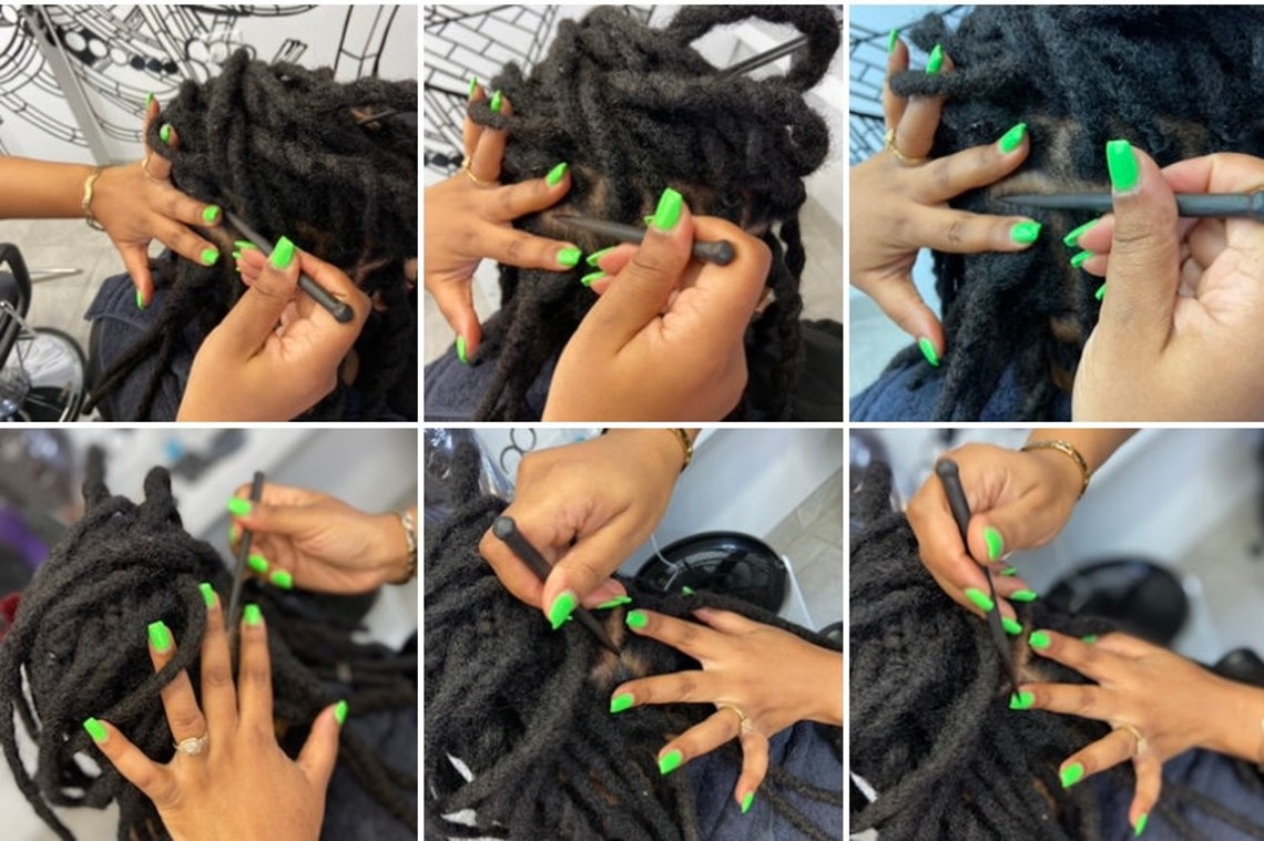 Hair Parting Tool SET OF 2 Etsy