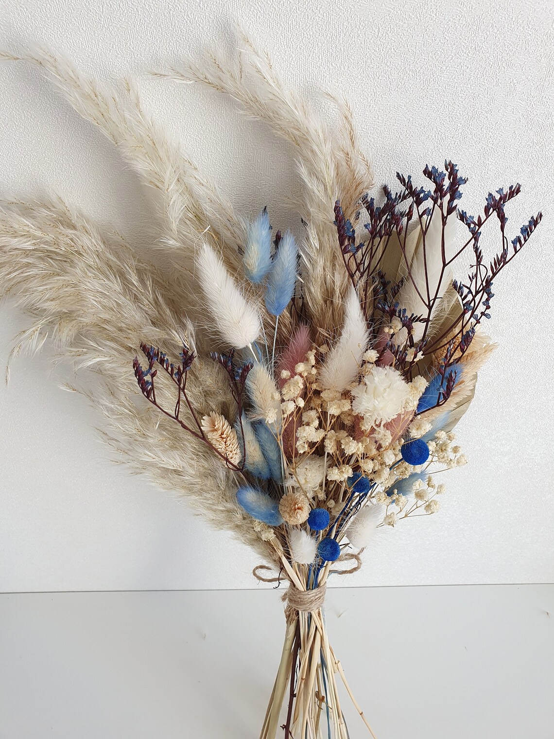 Dried flower bunches Dry preserved bouquet Natural vase Etsy