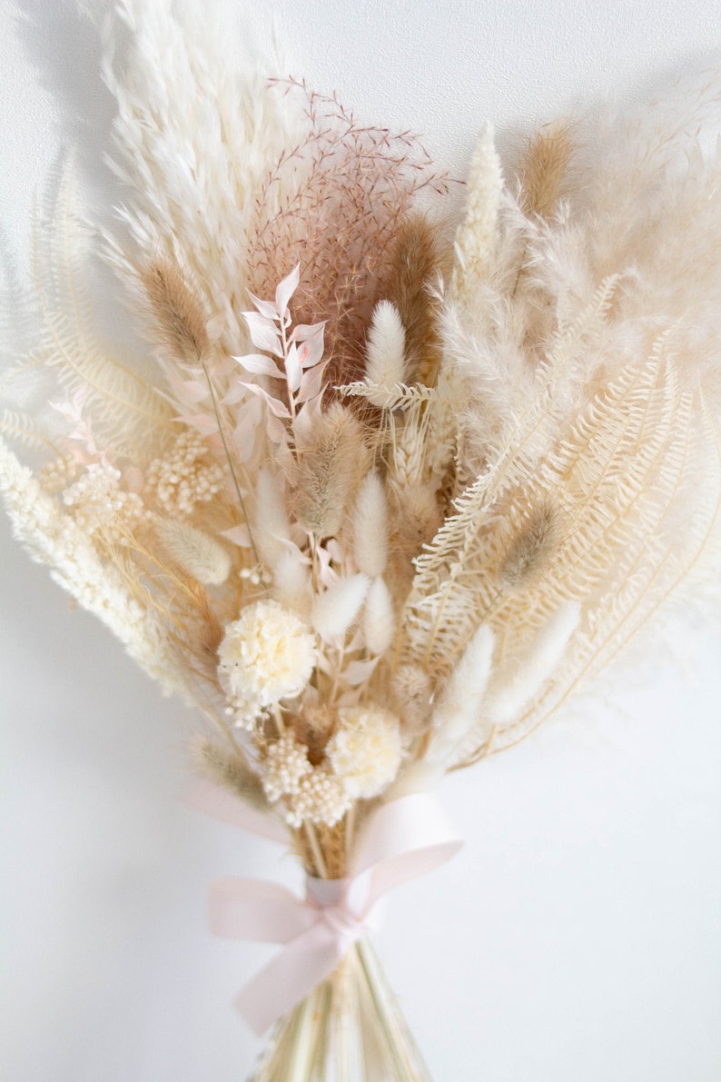 Dried flowers bouquet Pampas glass Dry preserved flowers image 0 chelsea-adams-blogger-sunday-six