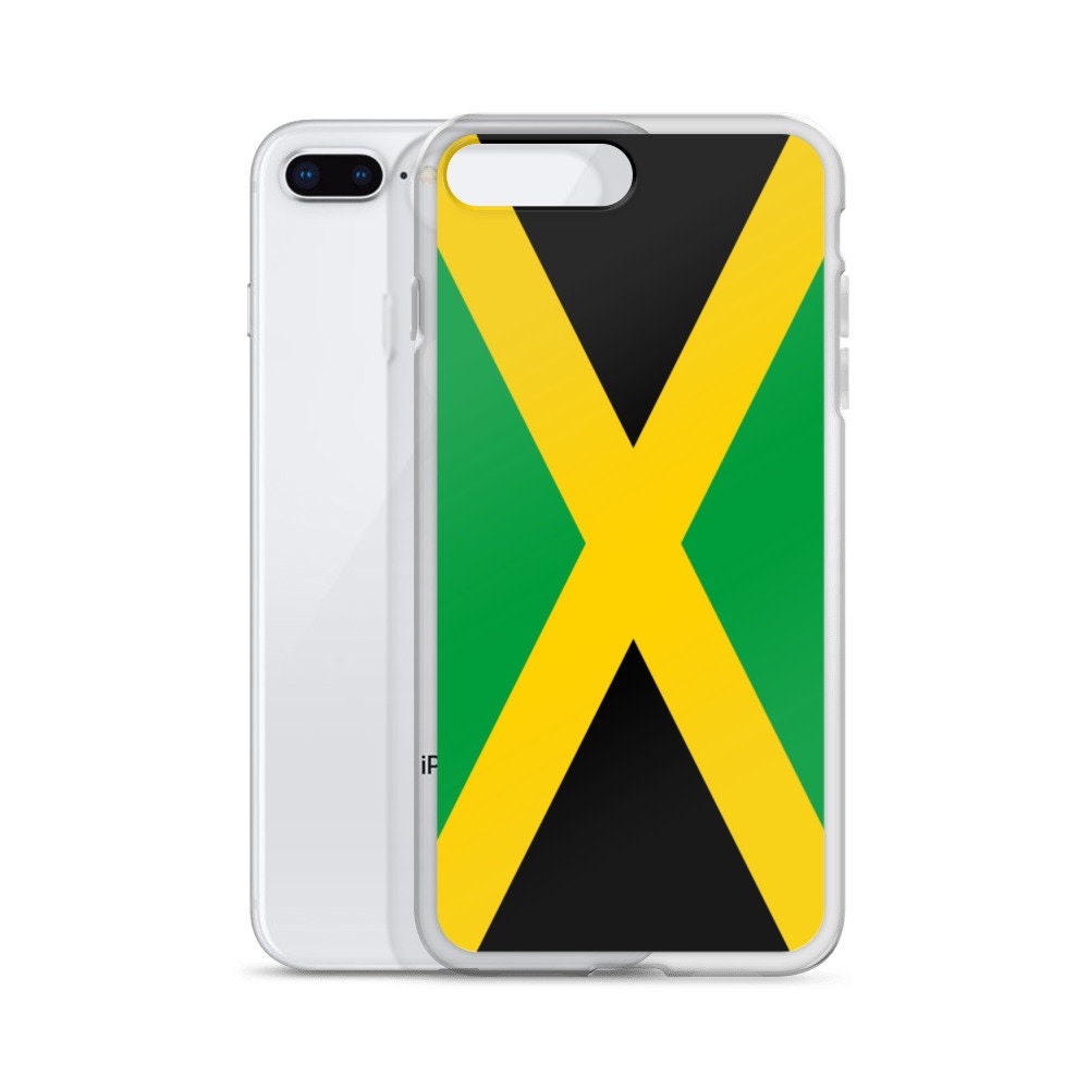 Jamaica iPhone Cell Phone Case Jamaican Flag Matte Finish Fits Etsy