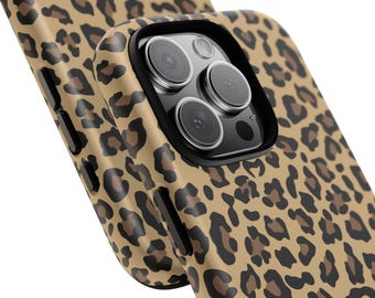 Leopard Print Phone Case: Protective Exotic Animal Design