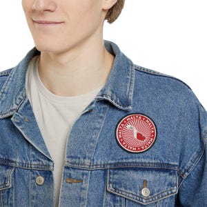 Malta Vintage Flag Patch - 3&quot; (7.62 cm) Iron-On Circle for Clothing & Accessories - World Traveler, Travel Lover, Gift, Souvenir