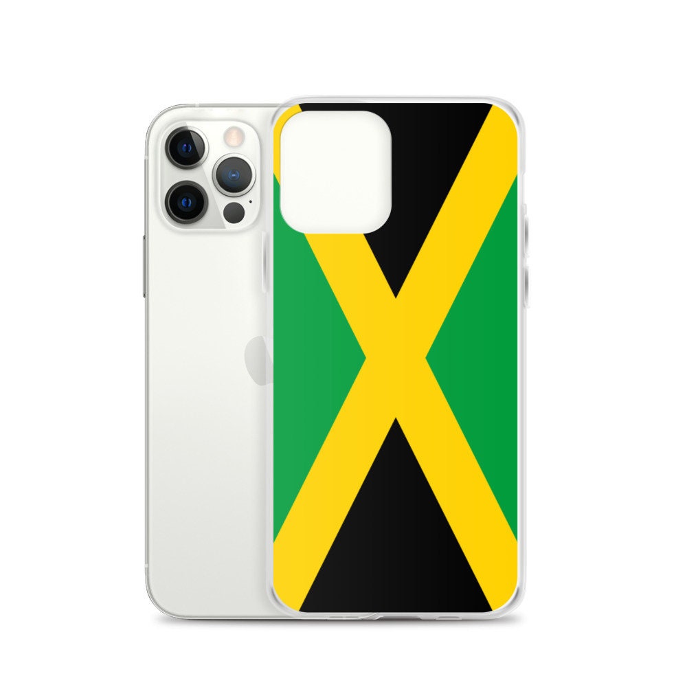 Jamaica iPhone Cell Phone Case Jamaican Flag Matte Finish Fits Etsy