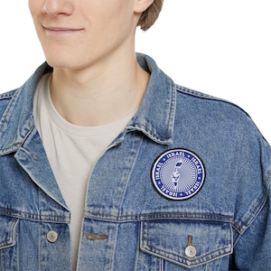 Israel Vintage Flag Patch - 3&quot; (7.62 cm) Iron-On Circle for Clothing & Accessories - World Traveler, Travel Lover, Gift, Souvenir