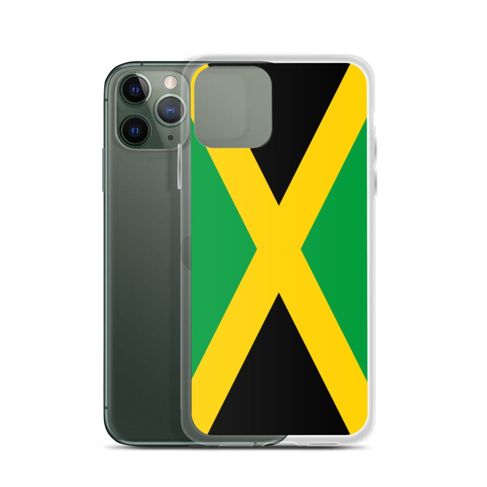 Jamaica iPhone Cell Phone Case Jamaican Flag Matte Finish Fits Etsy