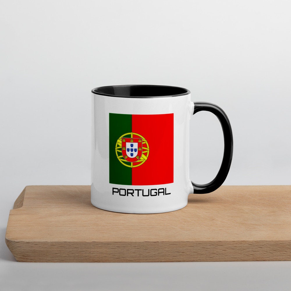 Portugal Kaffeebecher mit Farbe innen portugiesische ...