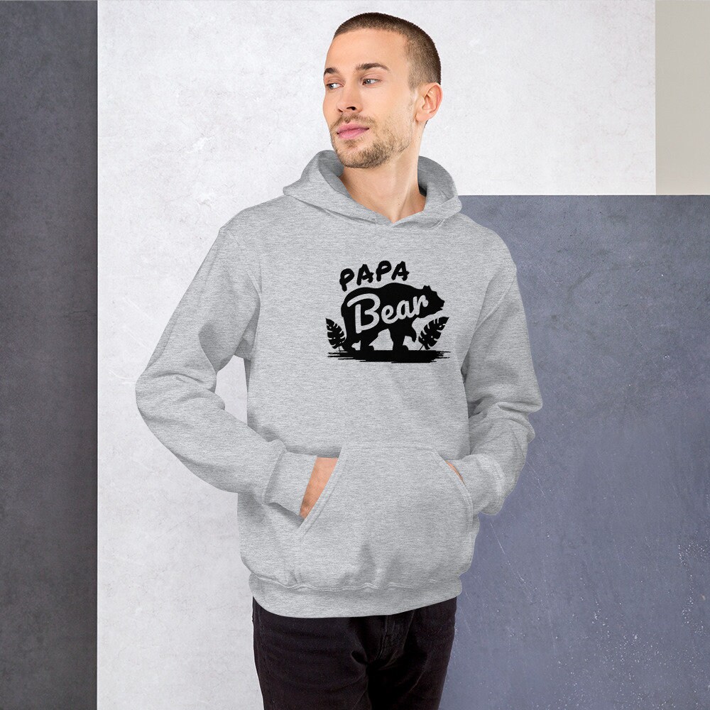 Papa Bär Papa Hoodie Vater Papa Herren Pullover Kapuzen | Etsy