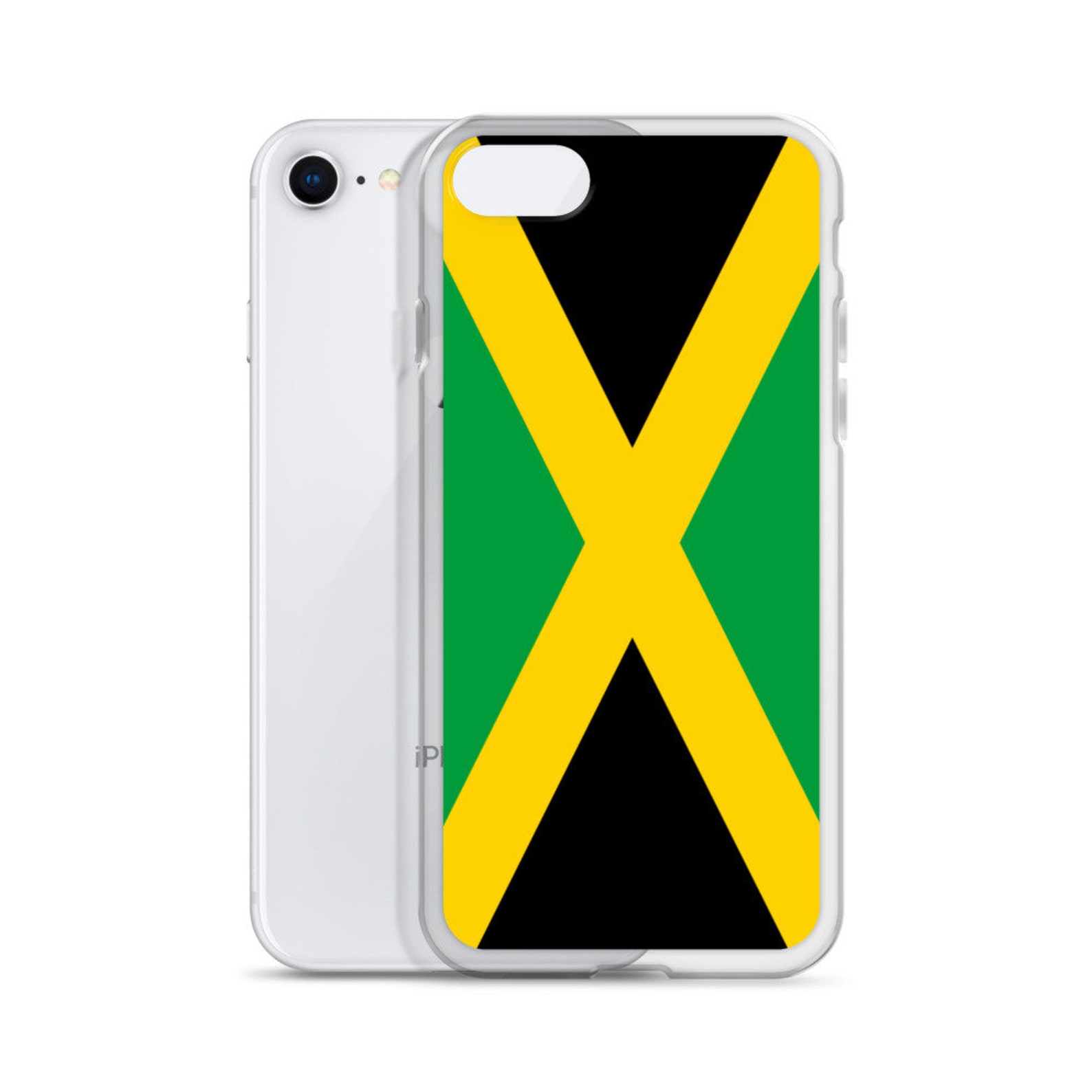 Jamaica iPhone Cell Phone Case Jamaican Flag Matte Finish Fits Etsy