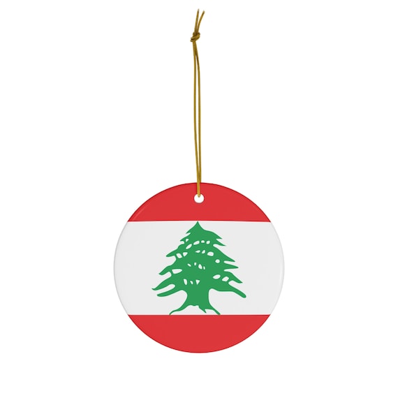 Mexican Flag - Cedar Ornament Mexican Flag - Cedar Ornament