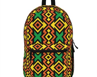 3pcs Lightweight African Tribal Ethnic Kente Print Travel Backpacks for Teen Girls Water Resistant School Backpack with Lunch Bag Pen/Coin/Toiletry Bag Set 3pcs Lightweight African Tribal Ethnic Kente Print Travel Backpacks for Teen Girls Water Resistant School Backpack with Lunch Bag Pen/Coin/Toiletry Bag Set