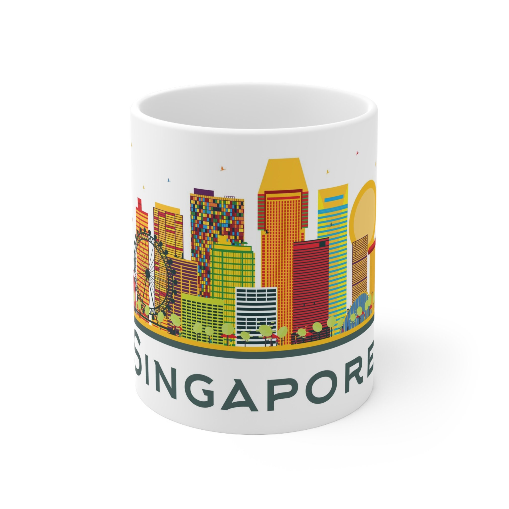 シンガポールのマグカップ - Etsy 日本