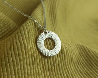 Circle of Life Necklace Sterling Silver