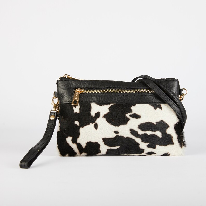Cow Print Clutch Bag Cow Print Handbag Cow Print Pochette | Etsy