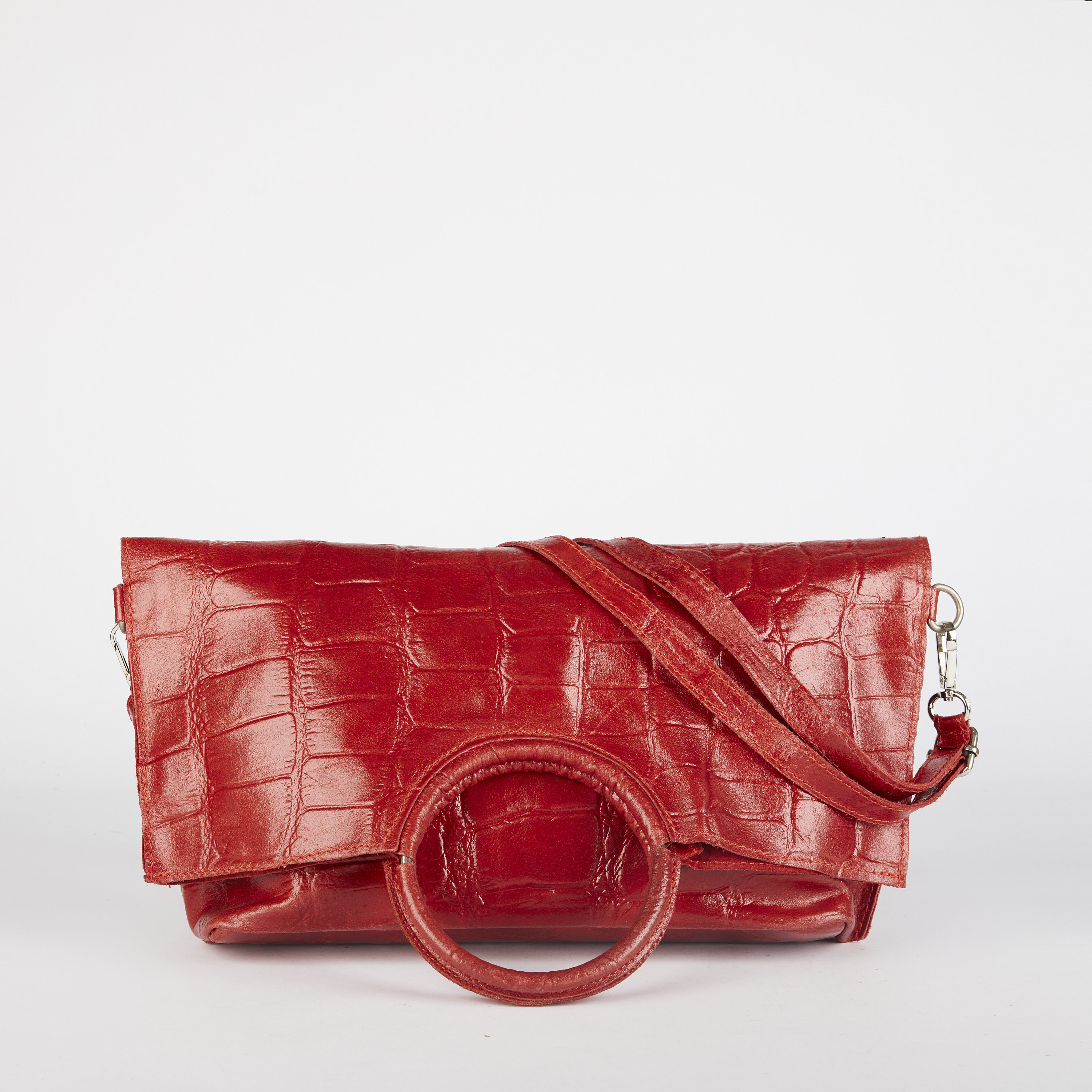 Red cheap croc bag